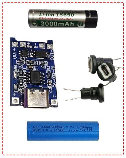 LI-ION BATTERY & CHARGING MODULE