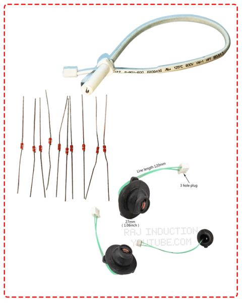 INDUCTION COOKTOP TEMPRATURE SENSOR (NTC)