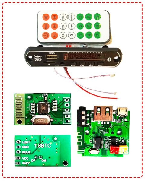 AUDIO KIT & BLUETOOTH MODULE PANEL