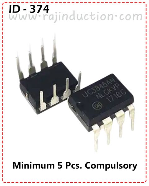 {ID - 374} 3845 IC (PWM Controller IC) 5 Pcs. Price =