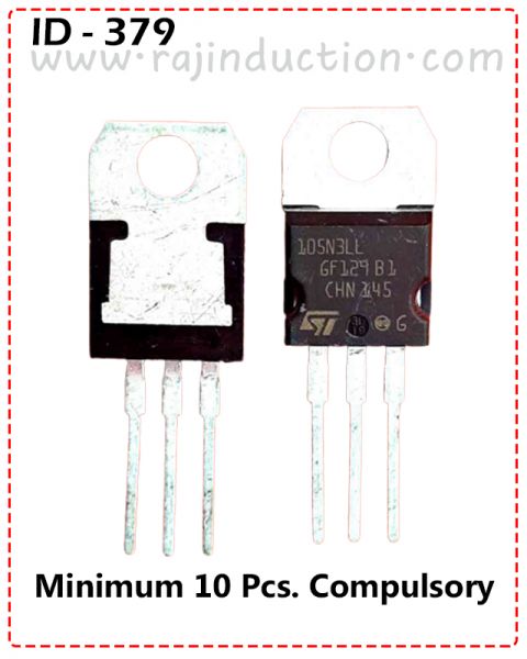 {ID - 379} P105 Original Mosfet (New) 30V 150Amp. 10 Pcs. Price =