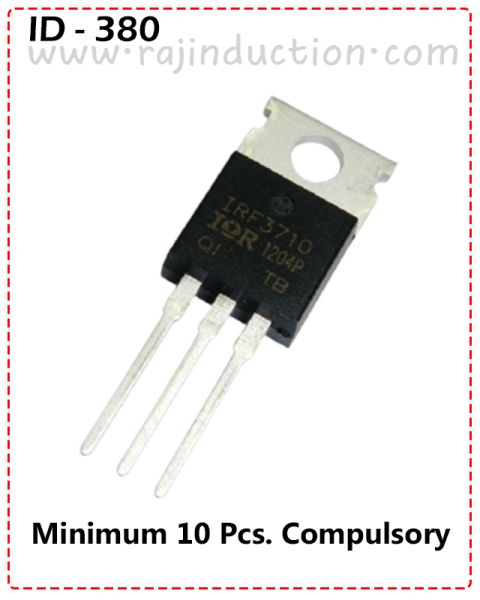 {ID - 380} IRF 3710 100V. 57Amp. Original Mosfet (New) 10 Pcs. Price =