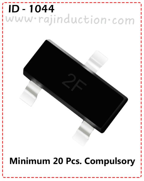 (ID-1044) (BT2907A) (2F) PNP SMD Transistor 20 Pcs. Price=