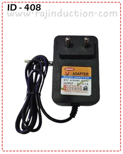 {ID - 408} - AC-DC Adapter 5V-1A 1 Pcs. Price =