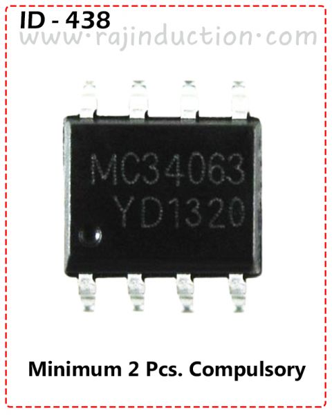 {ID - 438} MC34063 DC to DC Converter IC 2 Pcs. Price =