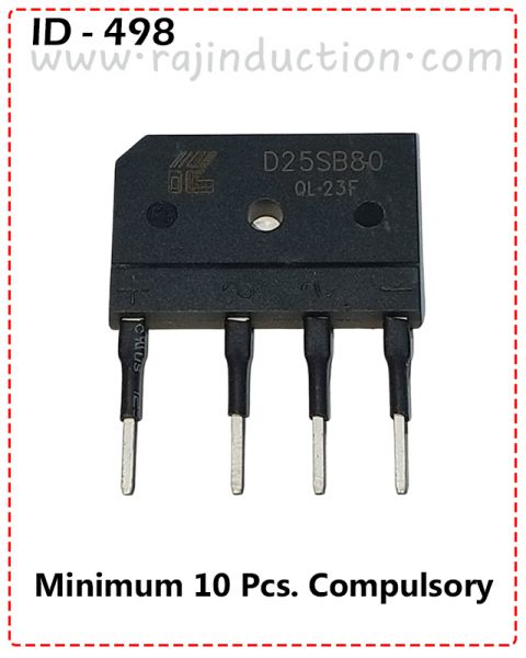 {ID - 498} - Rectifier Diode (25 Amp. 800 Volt) 10 Pcs. Price = 