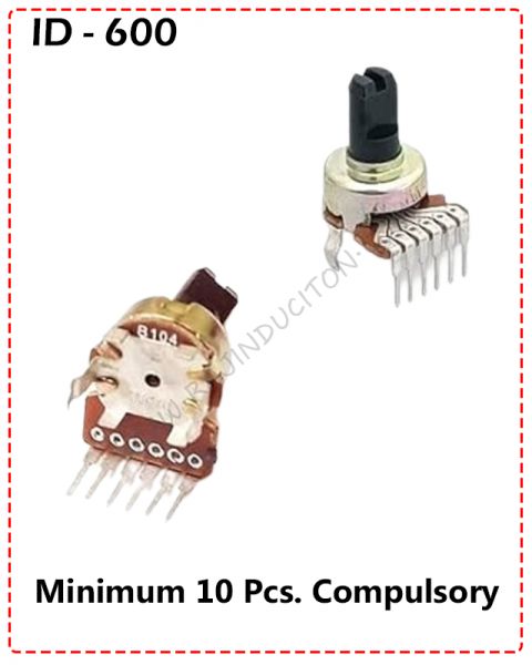 {ID - 600} - Potential Meter 10K 6 Pin 10 Pcs. Price = 