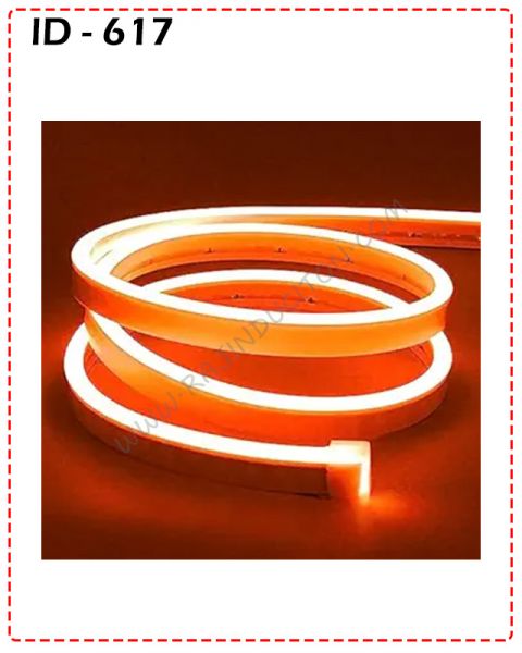 {ID - 617} - LED Neon Strip Rope Light 5 Mtr. (Orenge) 1 Pcs. Price = 