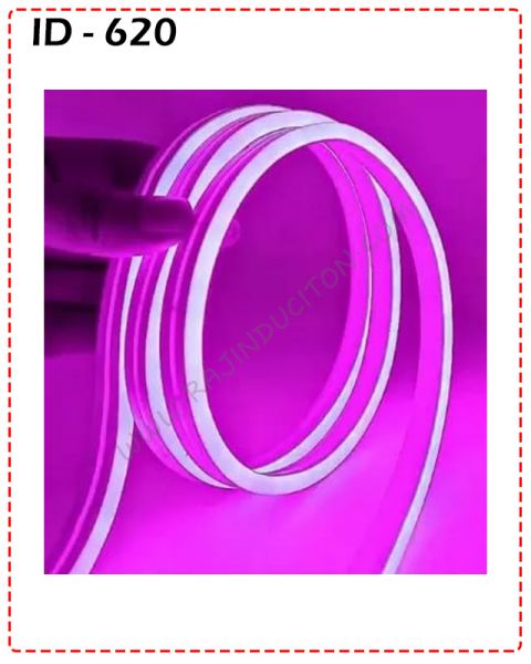 {ID - 620} - LED Neon Strip Rope Light 5 Mtr. (Purple) 1 Pcs. Price = 