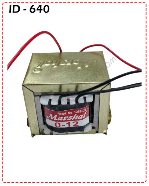 {ID - 640} - Transformer 0-12 3 Amp. 1 Pcs. Price = 