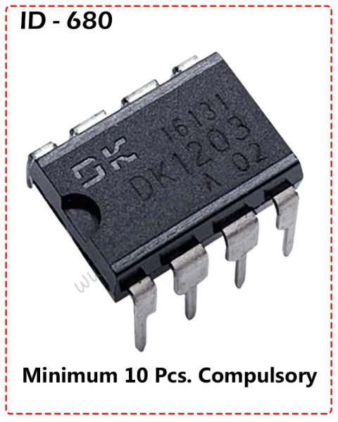 {ID - 680} - DK 1203 Power Supply IC 10 Pcs. Price =