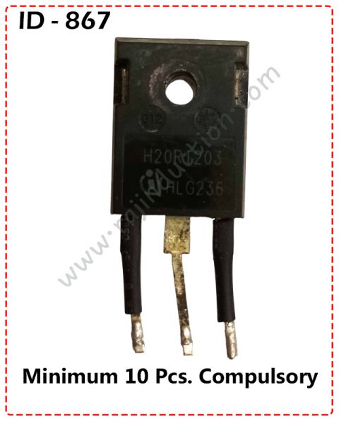 { ID - 867}  IGBT 20R1203/H20PR5 Old & Orijnal V - 1200V (I - 20A.) R.G. - 15Ω  Use - Induction Cook