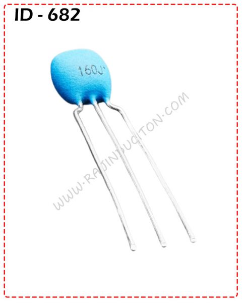 {ID - 682} - 16mhz crystal resonator 3 Pin 1 Pcs. Price = 