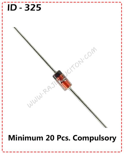 {ID - 325} - 4735 (6.2 Volt) Zener Diode 20 Pcs. Price = 