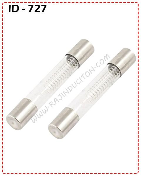 {ID - 727} - High Voltage Glass Tube Fuse For Microwave Oven 0.8A 5KV 800mA 1 Pcs. Price = 