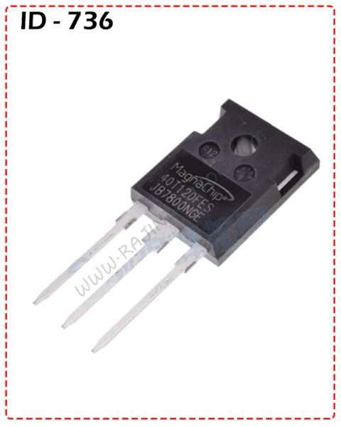 {ID - 736} - 40t120 igbt { 40A 1200V } (use for welding machine) 1 Pcs. Price = 