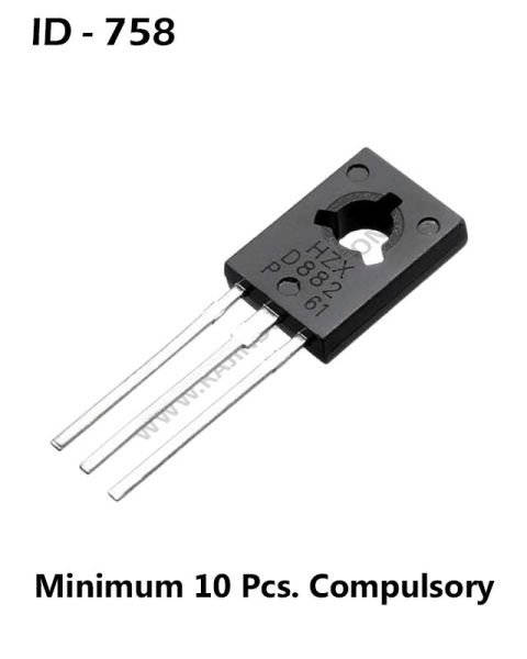{ID - 758} - NPN Silicon power transistor 10 Pcs. Price =